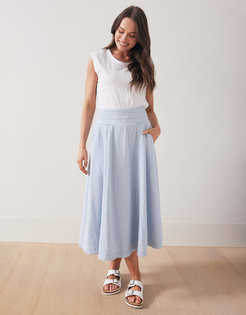 365-days-clothing-dakota-denim-midi-skirt-light-wash-womens-clothing