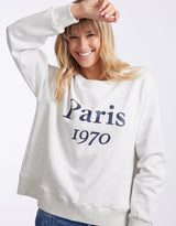 365-days-paris-sweat-grey-marle-womens-clothing