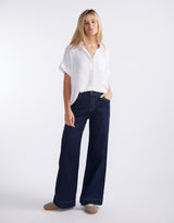 Ellery Stretch Straight Leg Jeans - Indigo Wash