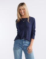 Harper Sweater - Navy