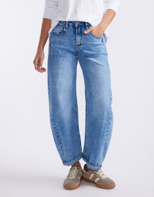 Idaho Barrel Jean - Denim