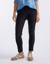 The 24/7 Bengaline Crop Pant - Black