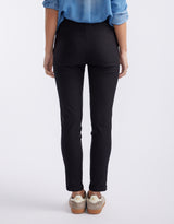The 24/7 Bengaline Crop Pant - Black