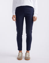 The 24/7 Bengaline Crop Pant - Navy