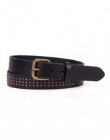 Triple Studded Belt - Black
