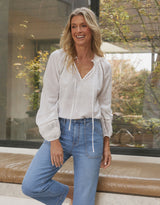 Isabelle Blouse - White