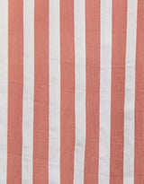 Narrative Semi Sheer Long Sleeve Shirt - Ochre Stripe