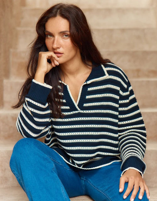 betty-basics-aberdeen-polo-knit-sweat-navy-stripe-womens-clothing