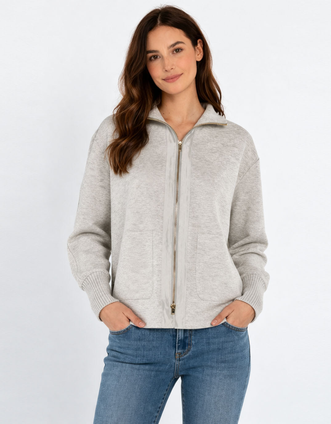 Sabina Sweatshirt - Grey Marle