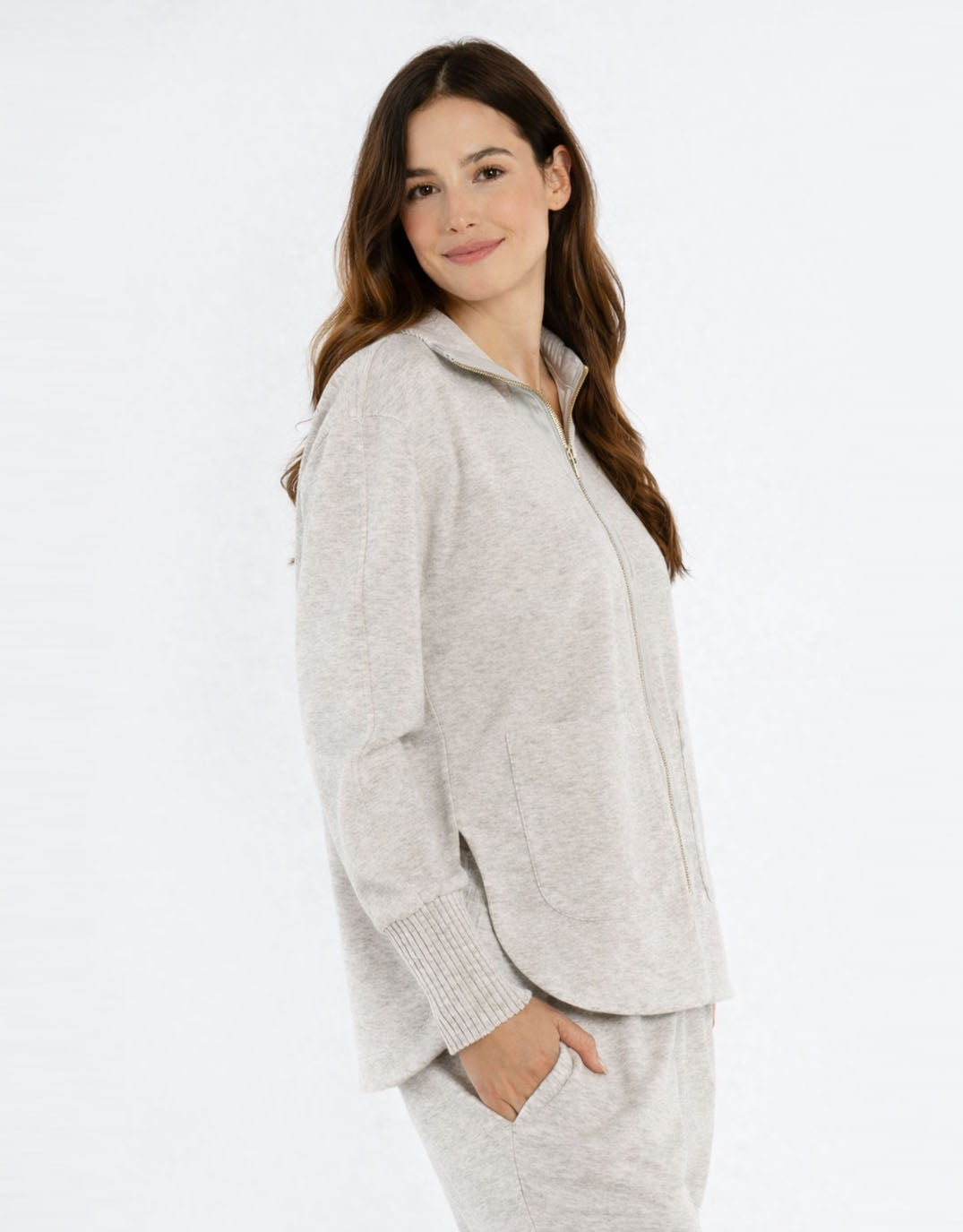 Sabina Sweatshirt - Grey Marle