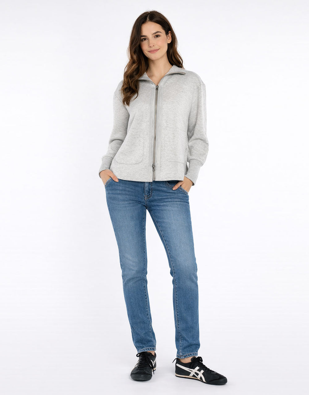 Sabina Sweatshirt - Grey Marle