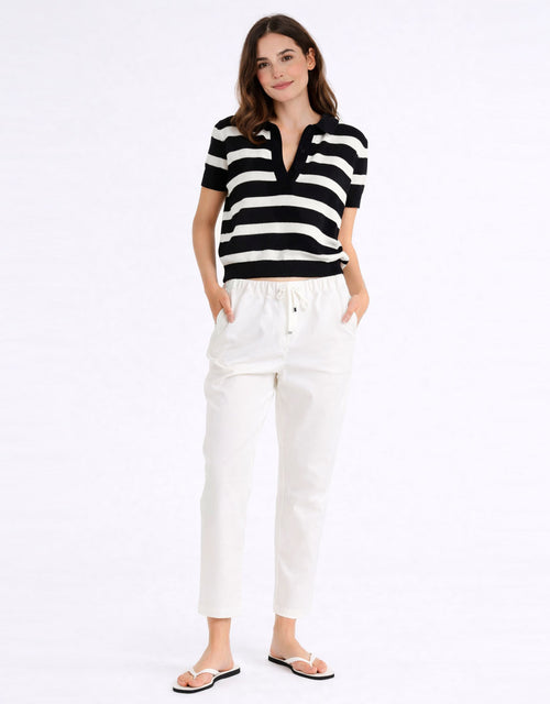 betty-basics-salford-knit-polo-cream-black-womens-clothing