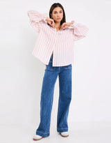 by-rosa-connection-button-front-blouse-pink-stripe-womens-clothing