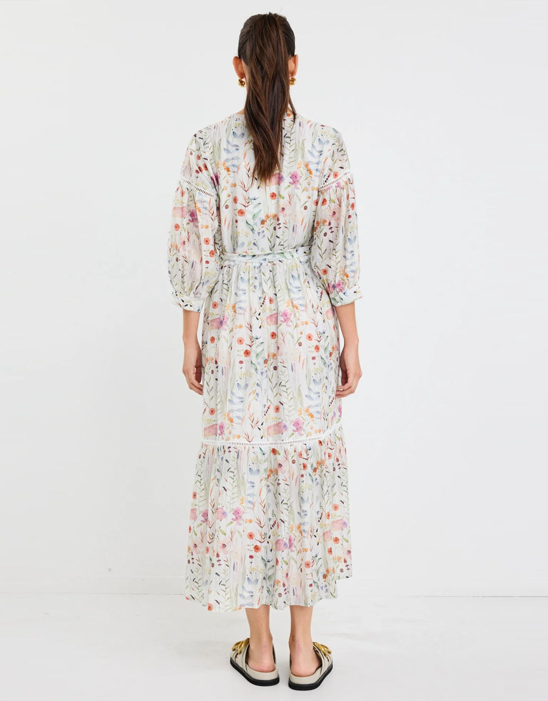 by-rosa-wisdom-balloon-sleeve-midi-shirt-dress-cream-floral-womens-clothing