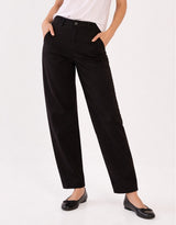 Barrel Leg Chino - Black