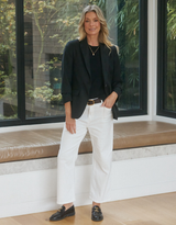 Classic Wool Blazer - Black