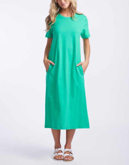Elm - Adira Dress - Bright Green - White & Co Living Dresses