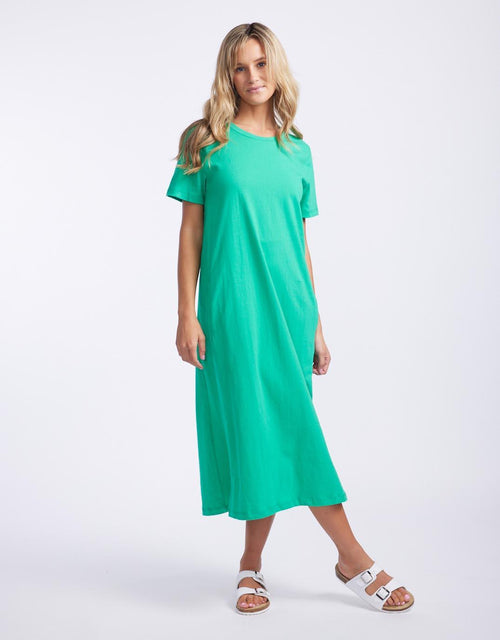 Elm - Adira Dress - Bright Green - White & Co Living Dresses