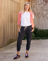 Parallel Suede Sneakers - Navy/Pink