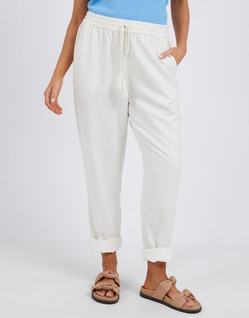 Elm - Clem Relaxed Pant - Toasted Coconut - White & Co Living Pants