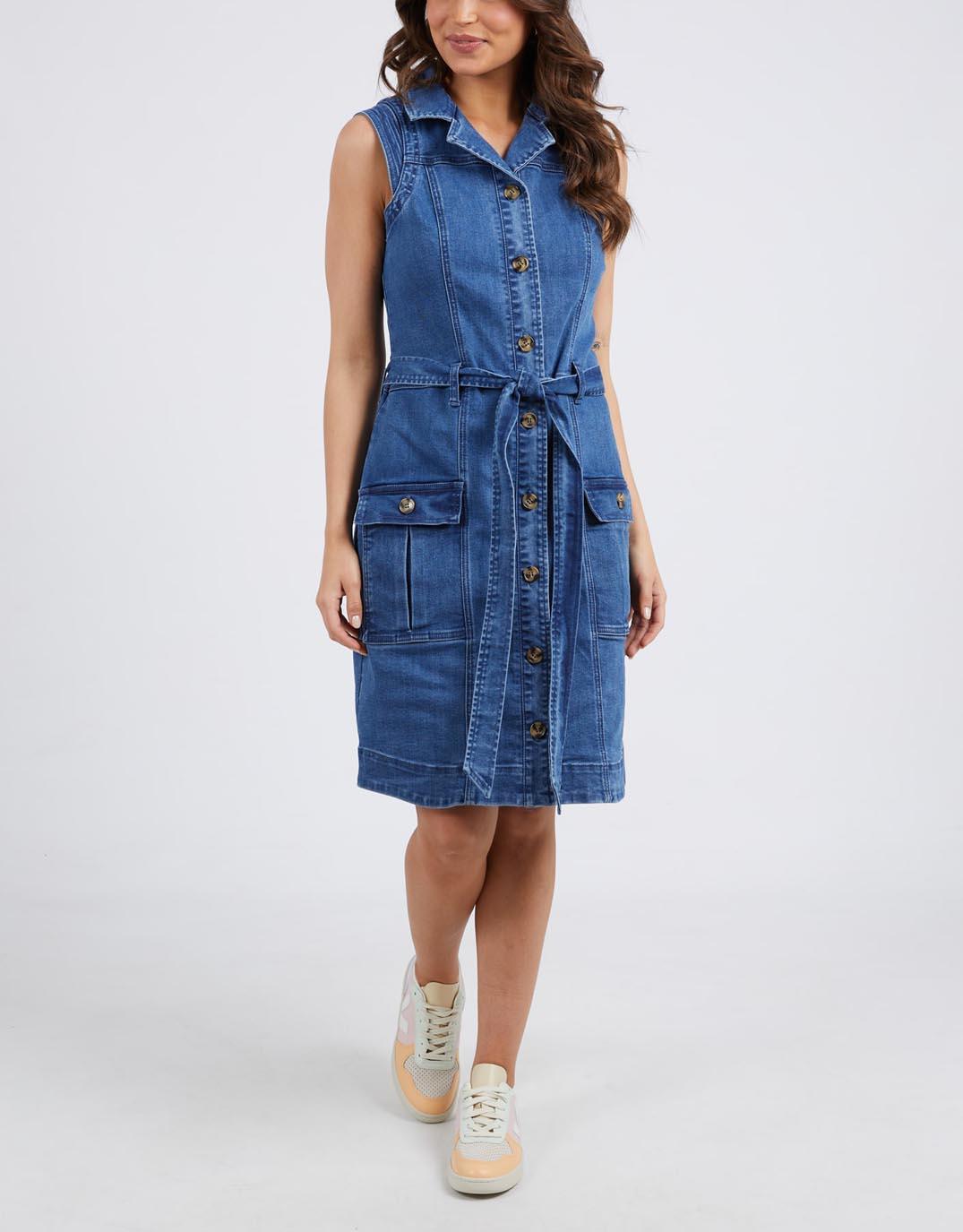 Blue Denim Dress Blue Denim Dress