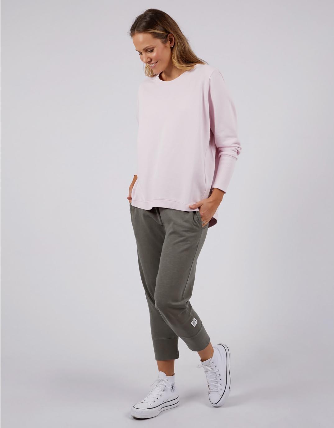 Elm - Divine Crew - Powder Pink - White & Co Living Jumpers