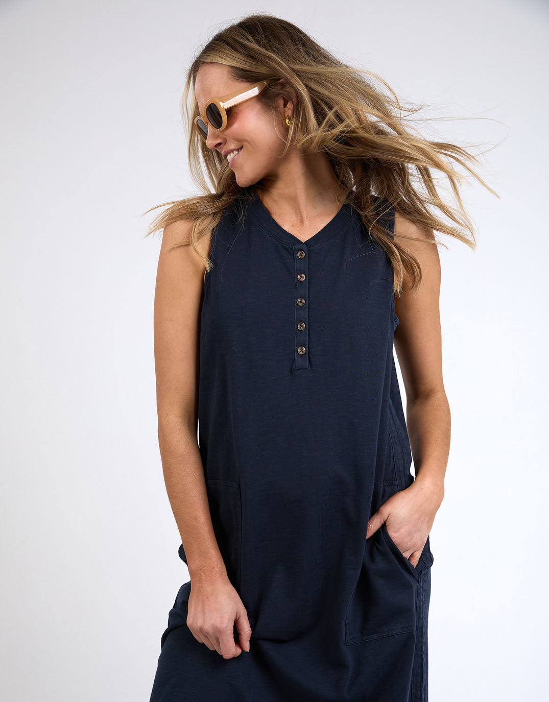 elm-elysian-dress-navy-womens-clothing