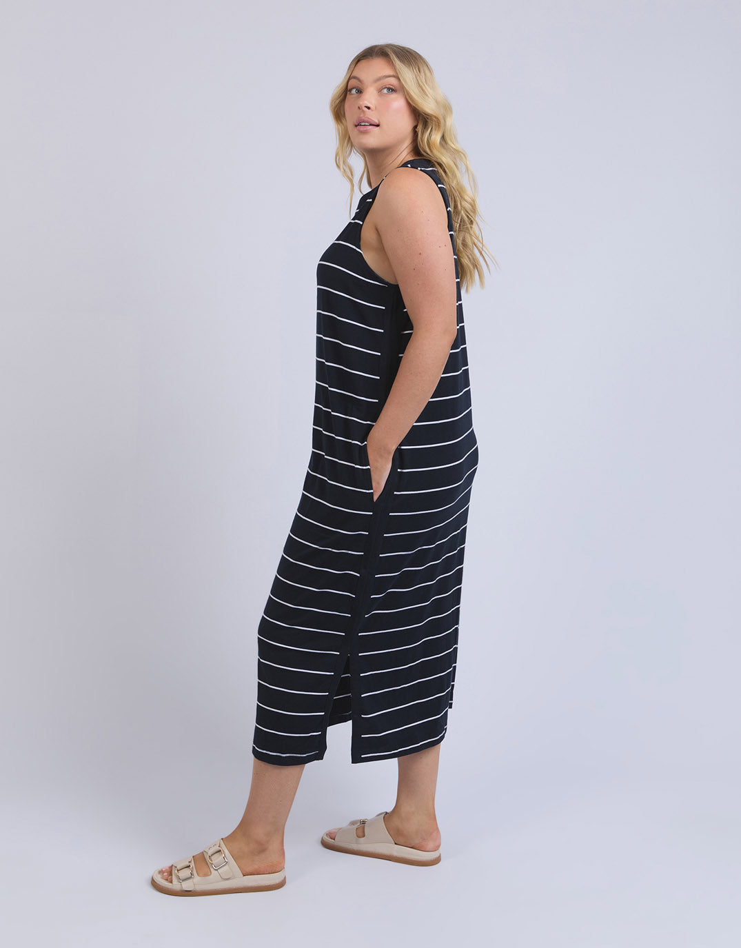 elm-elyssian-dress-stripe-navy-and-white-stripe-womens-clothing