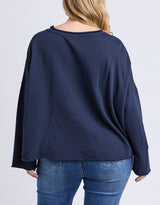 elm-gab-long-sleeve-sweat-dark-sapphire-womens-clothing