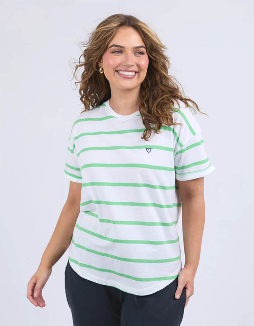 elm-halli-tee-white-spring-green-stripe-womens-clothing