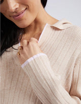 elm-maple-open-collar-knit-oatmeal-womens-clothing