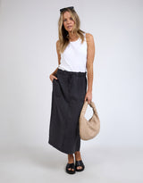 elm-mila-utility-skirt-washed-black-womens-clothing