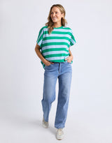 elm-poet-tee-green-blue-stripe-womens-clothing