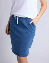 Rickety Skirt - Blue Denim Look