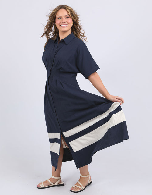 elm-scarlet-midi-dress-navy-stripe-womens-clothing