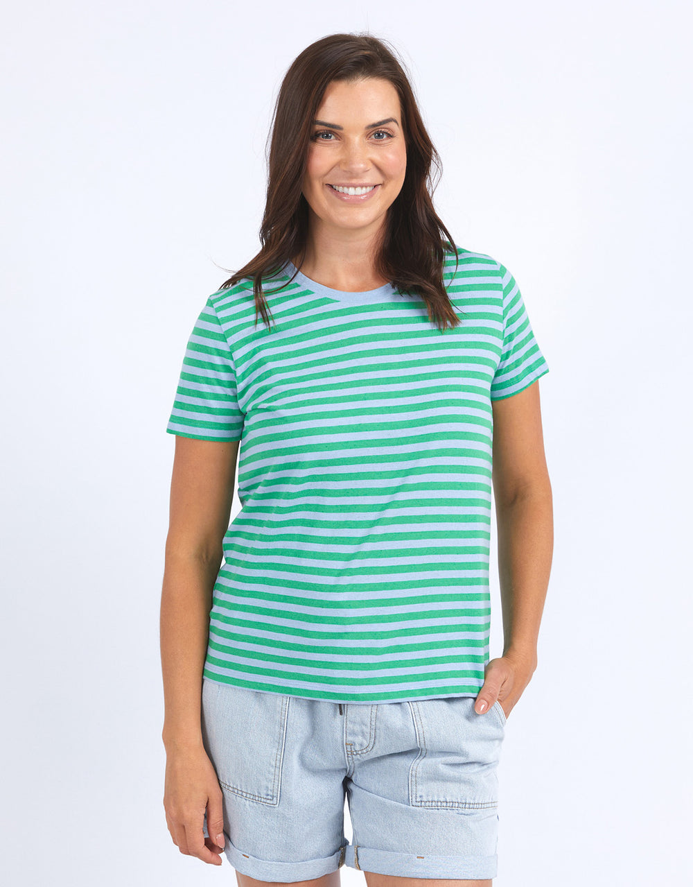 elm-shining-light-tee-dream-blue-green-stripe-womens-clothing