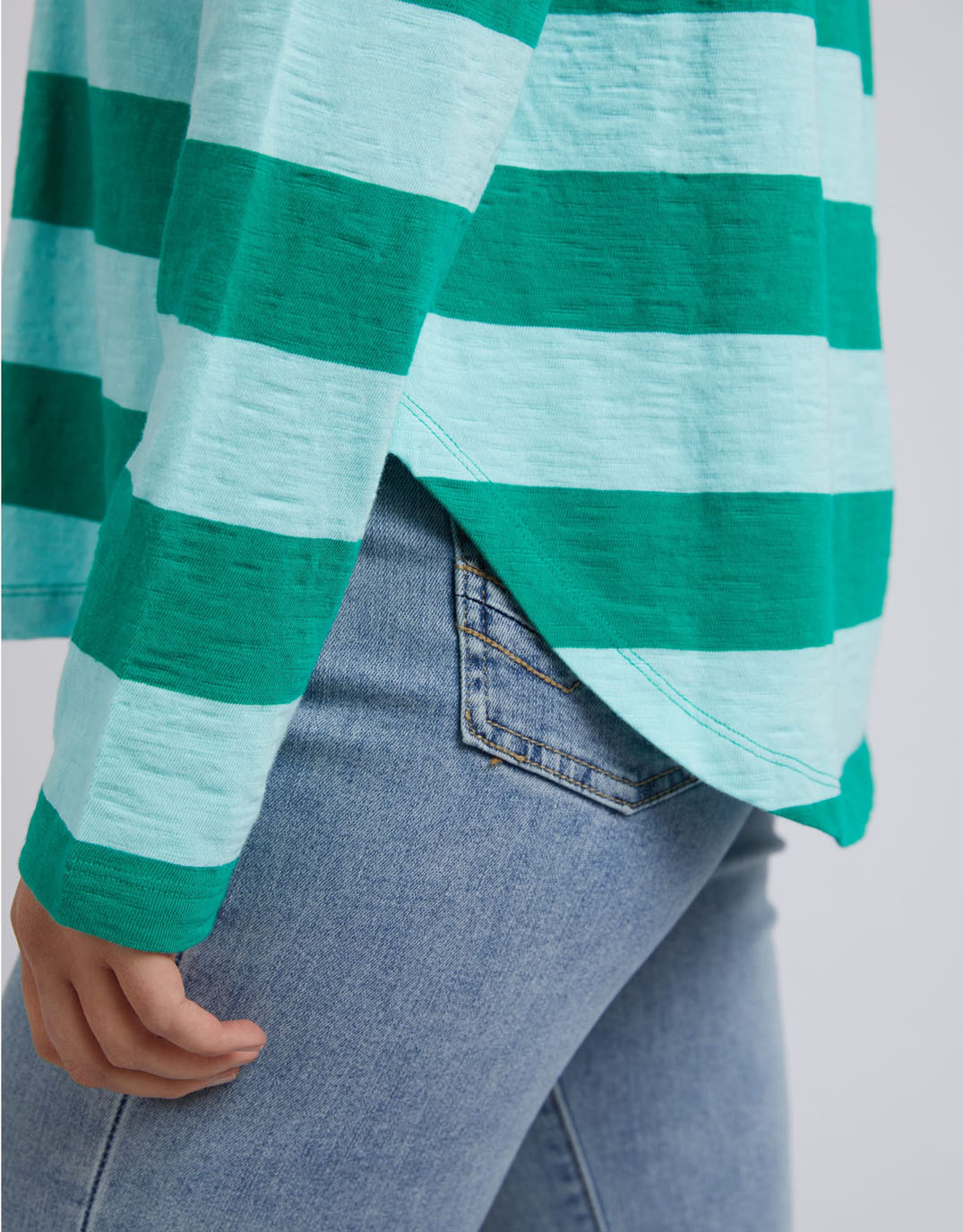 elm-spritz-stripe-long-sleeve-tee-goodness-green-stripe-womens-clothing