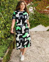 Stijl Dress - Abstract Yardage Print