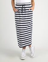 elm-sunset-stripe-skirt-navy-womens-clothing