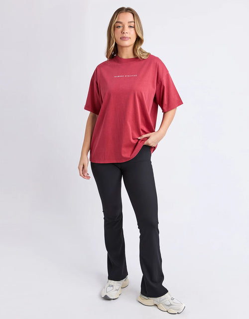 foxwood-captain-tee-rust-womens-clothing
