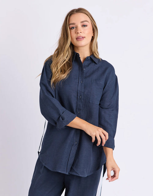 foxwood-elemental-shirt-navy-womens-clothing