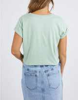 Foxwood - Everyday Tee - Fresh Mint - White & Co Living Tops