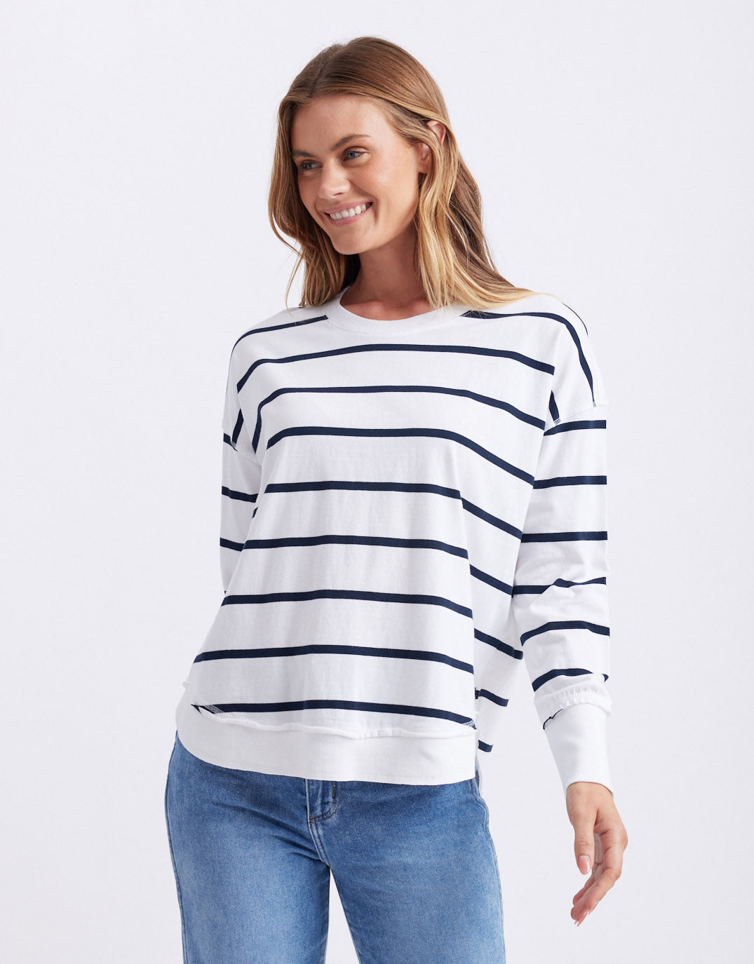 foxwood-farrah-stripe-long-sleeve-white-navy-stripe-womens-clothing