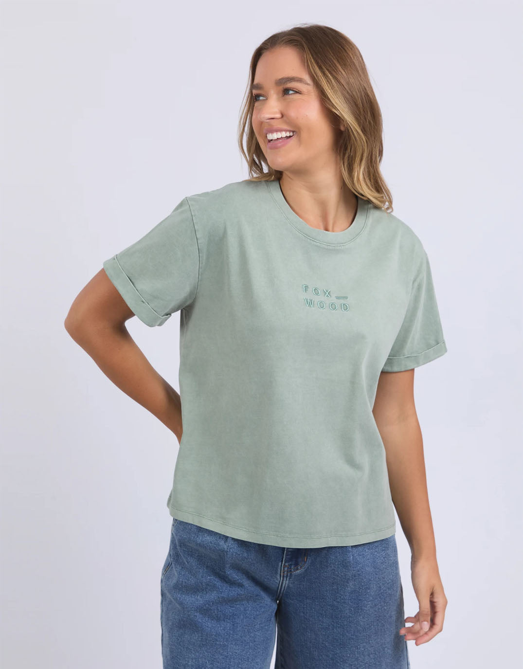 foxwood-huntleigh-oversized-tee-iceberg-green-womens-clothing