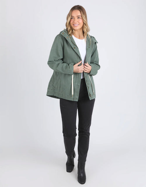 foxwood-kingston-anorak-khaki-womens-clothing