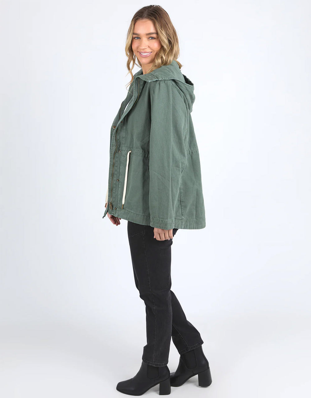 foxwood-kingston-anorak-khaki-womens-clothing