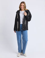 Kingston Anorak - Washed Black