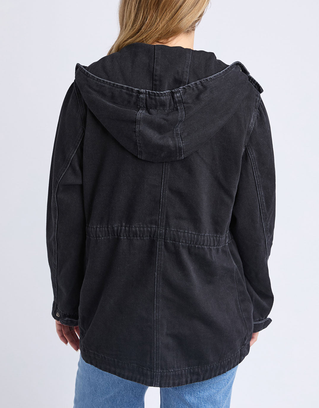 Kingston Anorak - Washed Black
