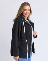 Kingston Anorak - Washed Black
