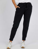 Foxwood - Lazy Days Pant - Black - White & Co Living Pants